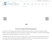 Tablet Screenshot of lloyd-films.com